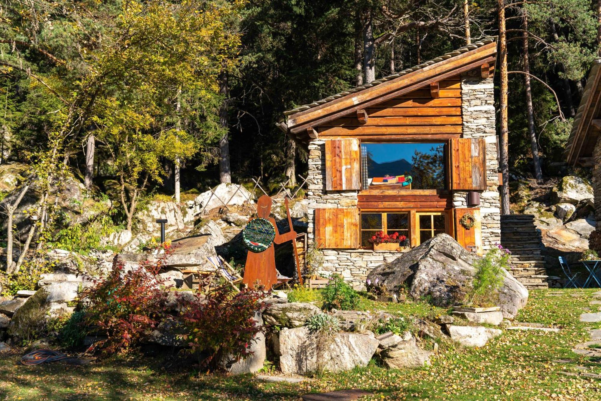 Resalbert Chalet Chiavenna Exterior photo